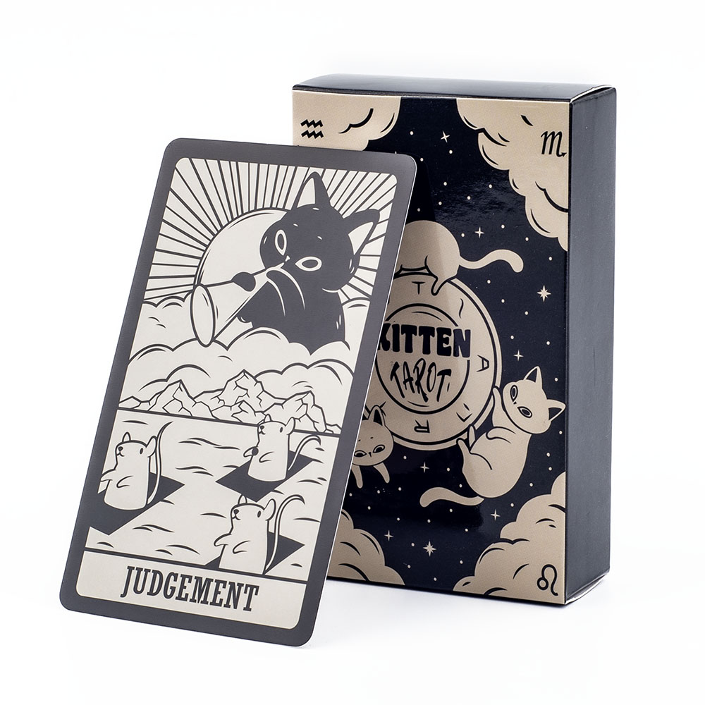 Kitten Tarot Deck 78Pcs Cute B - Tarot Deck With Guidebook 评论和价格