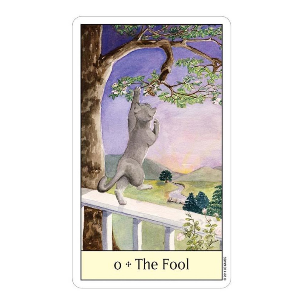 Cats Eye Tarot 12x7 cm Card Ga - Tarot Deck With Guidebook 评论和价格