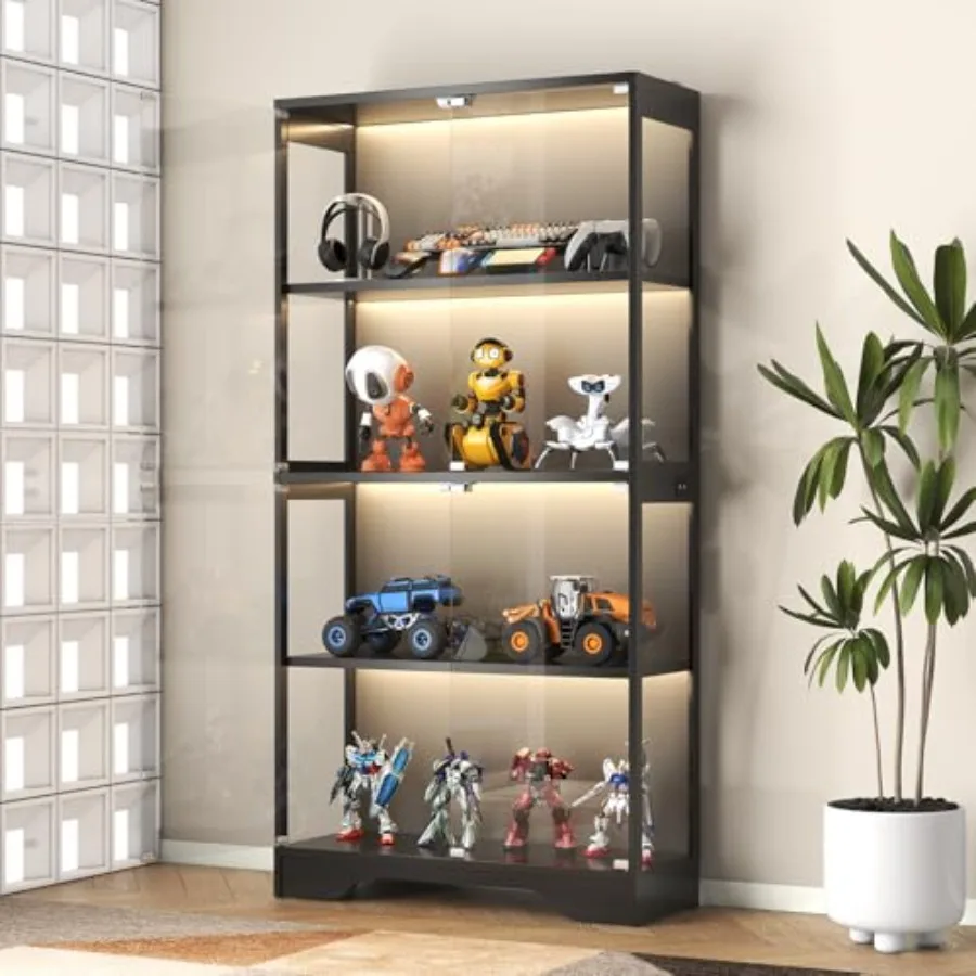 Display Cabinet with Glass Doo - Books 评论和价格