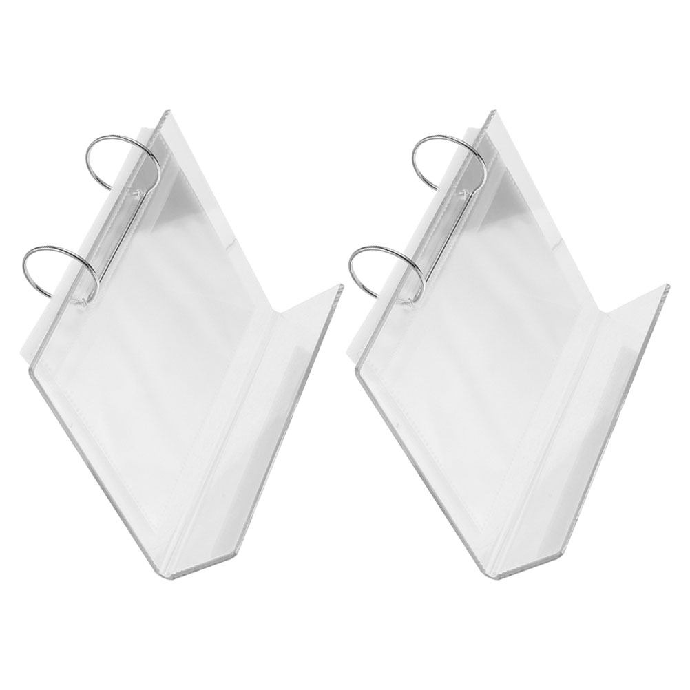 2Pcs Photo Album Acrylic Table - Clear Acrylic Book Stand Holder 评论和价格