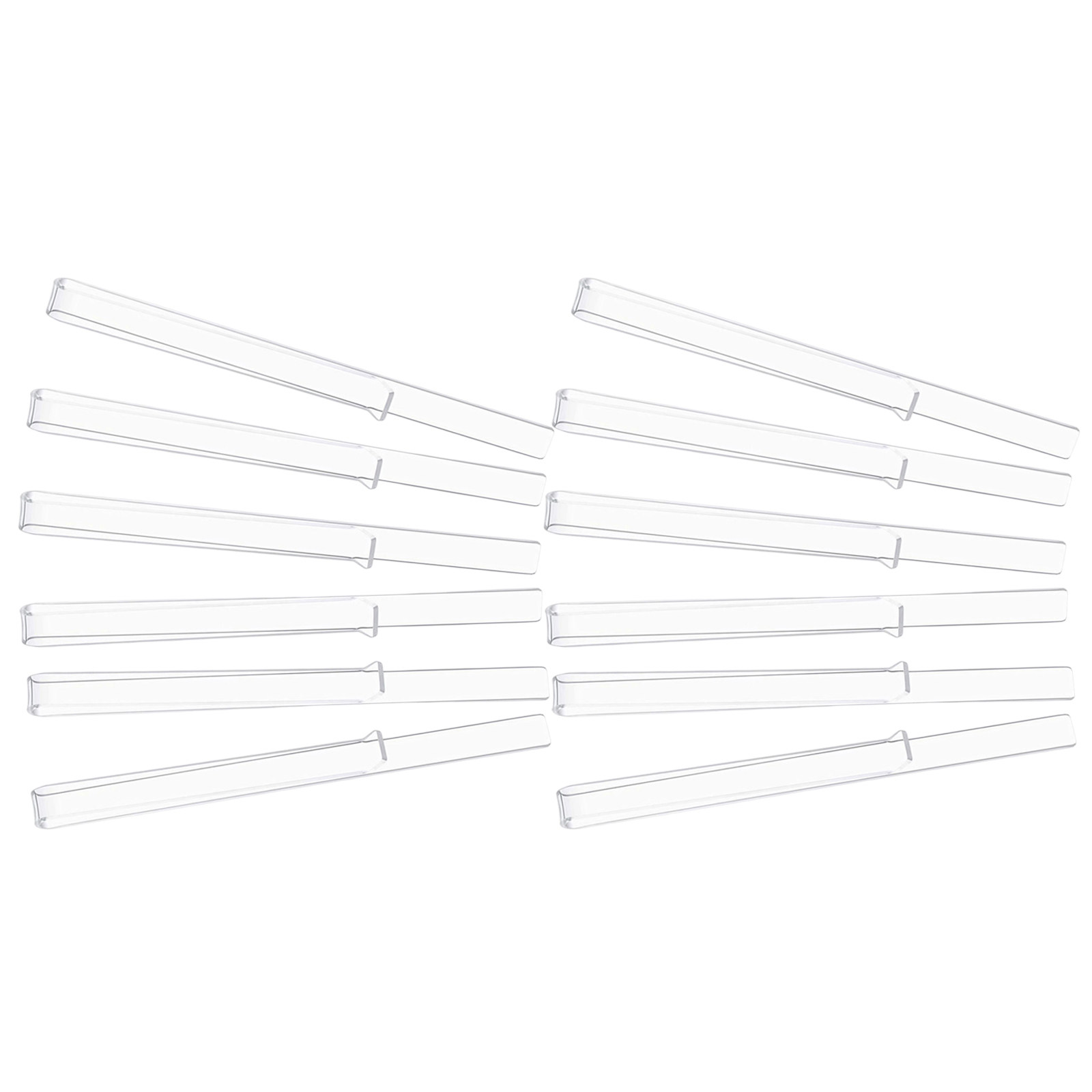 6Pairs Clear Acrylic Music Sta - Clear Acrylic Book Stand Holder 评论和价格