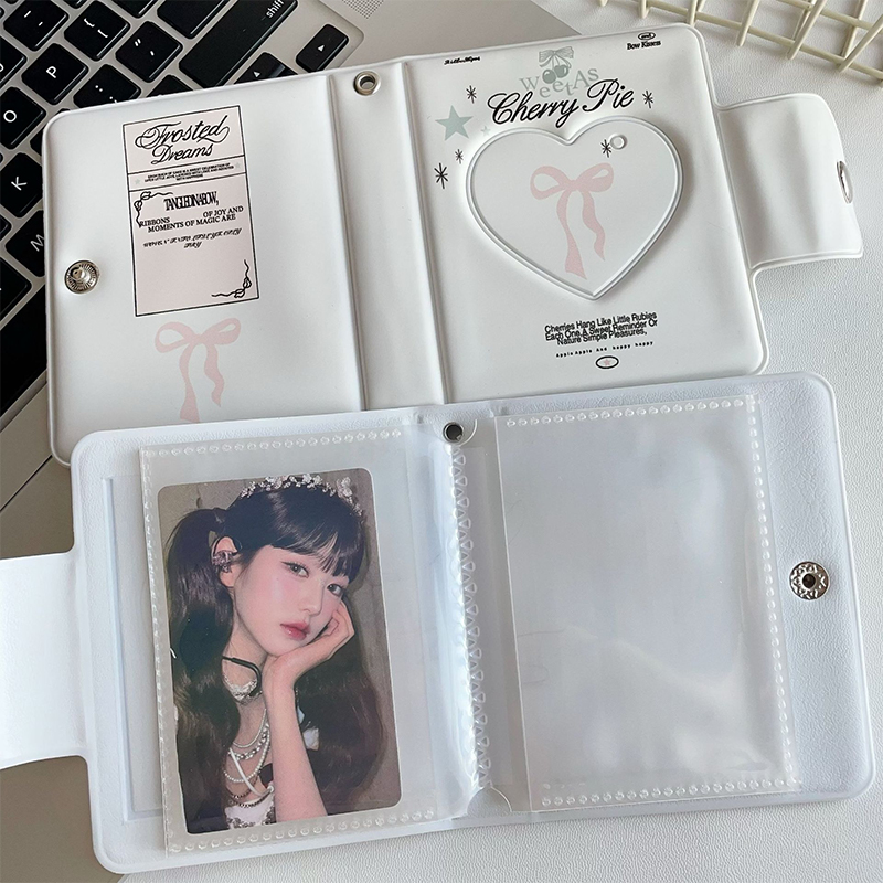 3 Inch Love Heart Picture Stor - Kpop Photo Card Binder 3 Inch 评论和价格