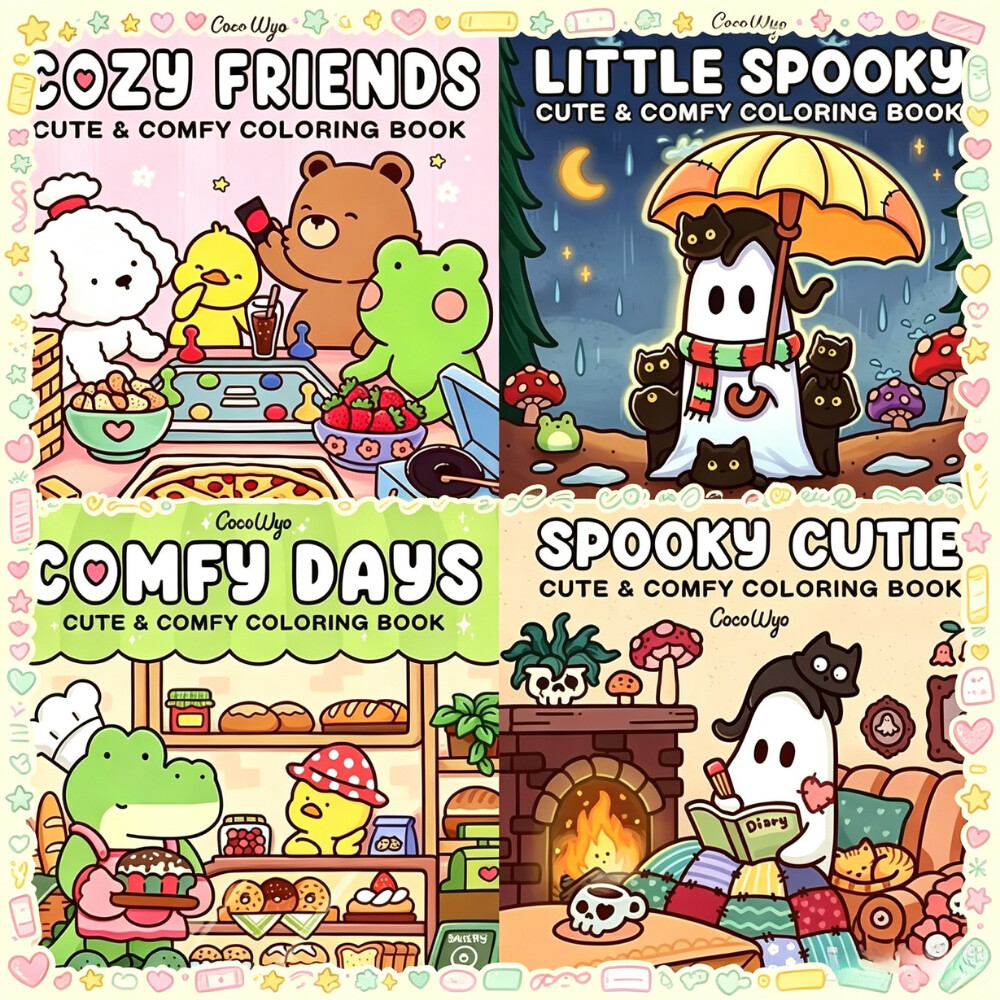 HOT SALE CUTE&COMFY Coloring B - Adult Coloring Book Stress Relief 评论和价格